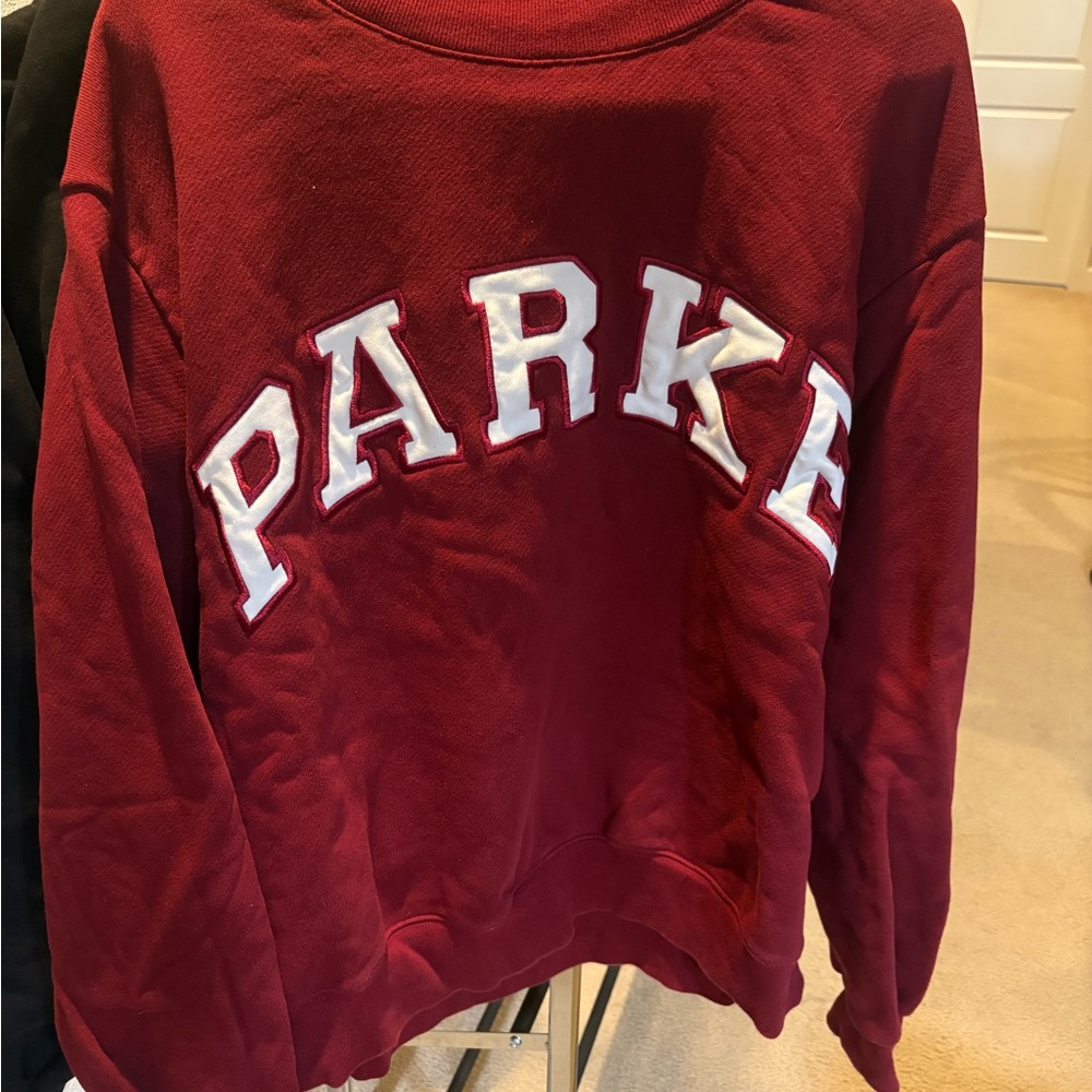 Parke mock neck sweatshirt